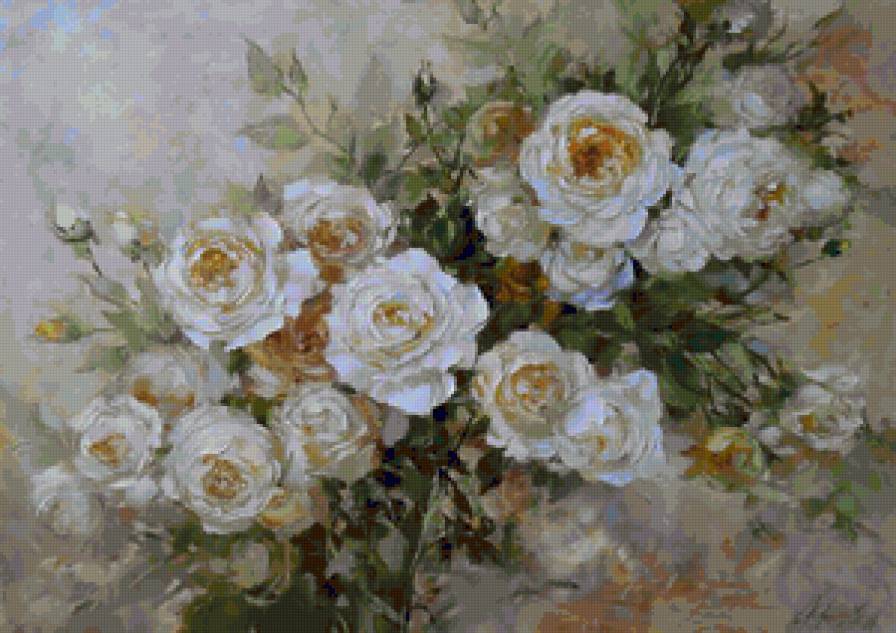 Розы Чайковского - цветы.букеты - предпросмотр