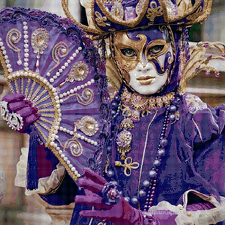 карнавал в венеции 4 - маски. карнавал, венеция - предпросмотр