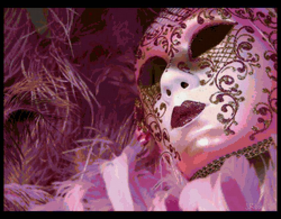 маска 2 - маски. карнавал, венеция - предпросмотр