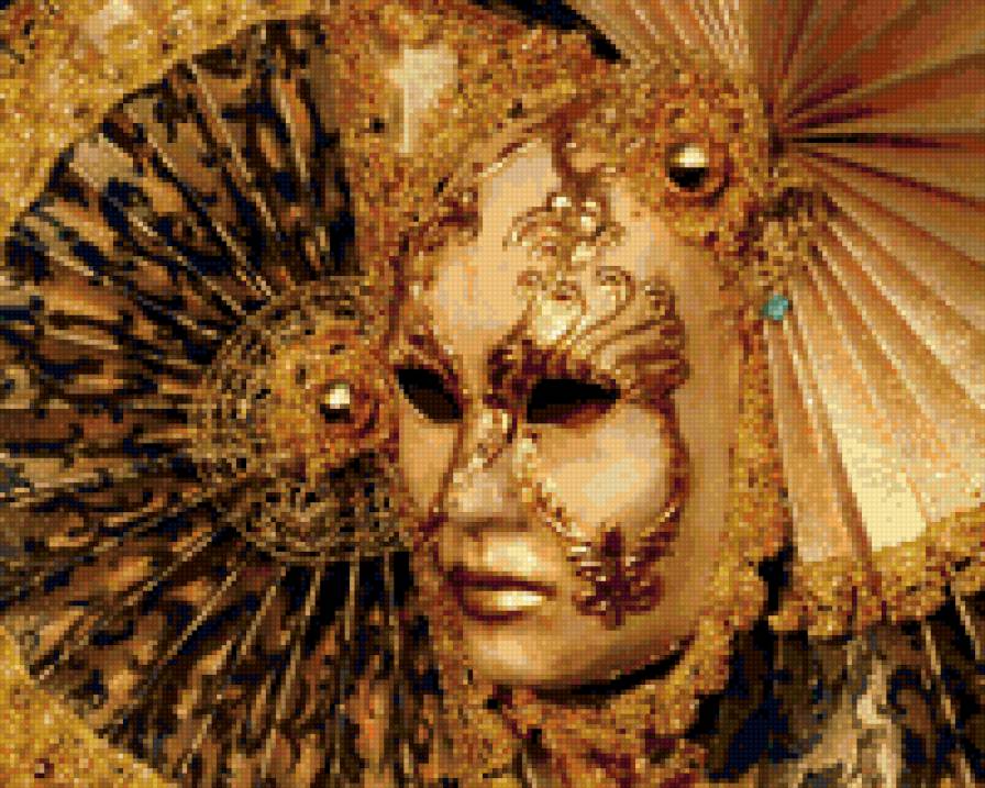 маска 5 - маски. карнавал, венеция - предпросмотр