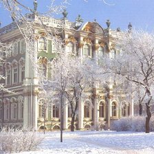 Оригинал схемы вышивки «Зимний дворец» (№91425)