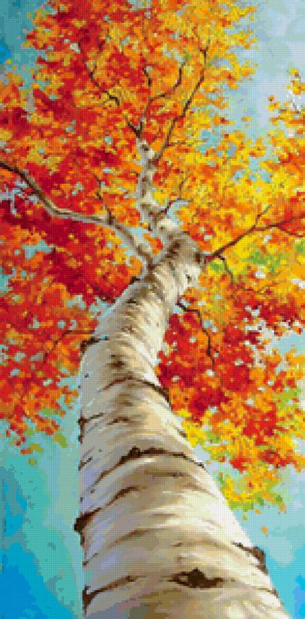 Серия "Пейзаж. Осень" - пейзаж, небо, осень - предпросмотр