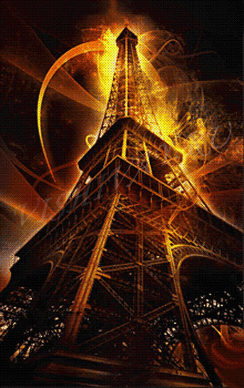 эйфелевая башня - франция, париж - оригинал