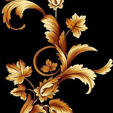 Оригинал схемы вышивки «Золотой цветок» (№97954)