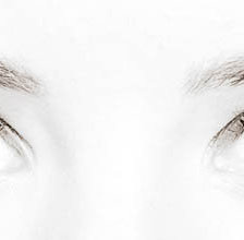 Схема вышивки «глаза»