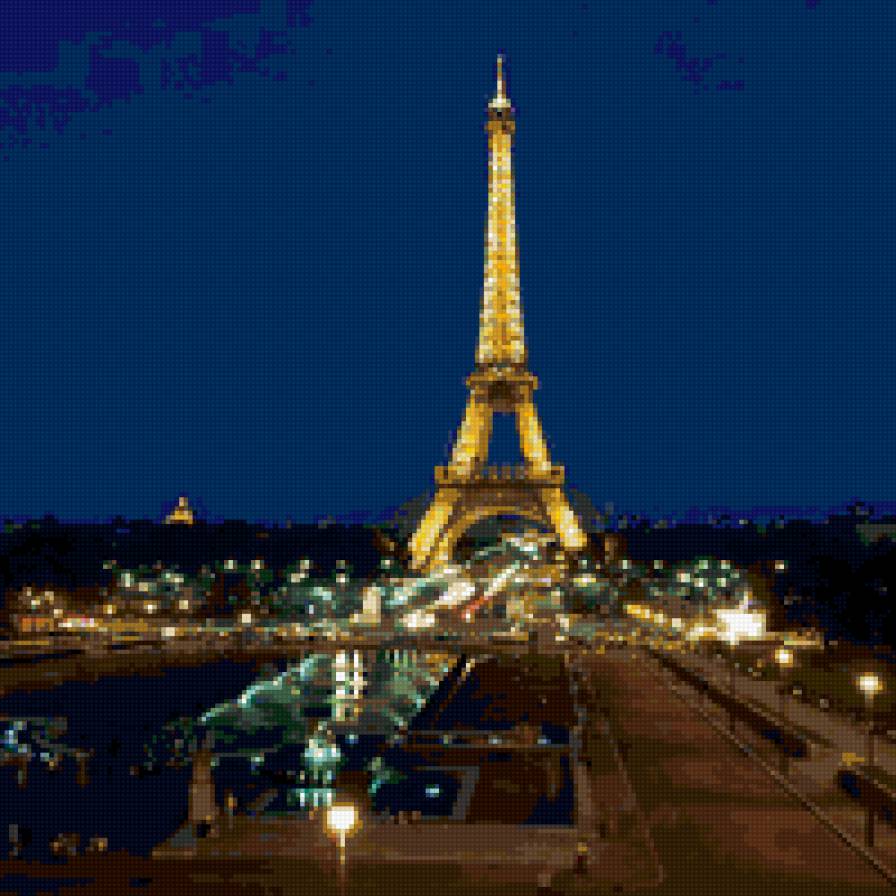 Париж - эйфелева башня, париж - предпросмотр