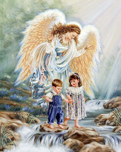 Ангел-хранитель - ангел, хранитель, дети - оригинал