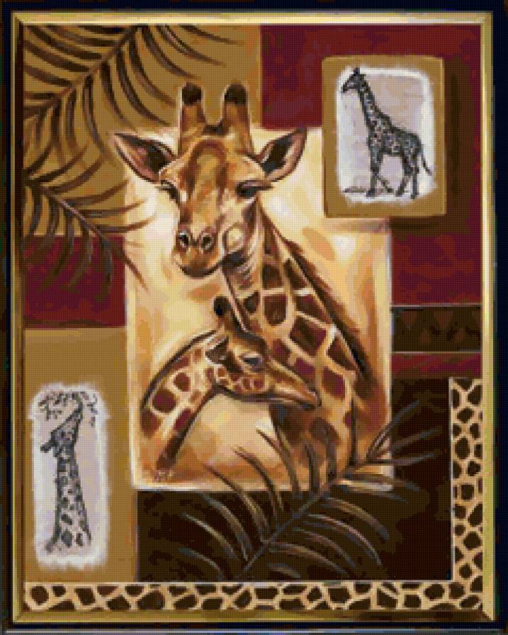 сафари - жираф - предпросмотр