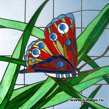 Оригинал схемы вышивки «Бабочка» (№101363)