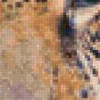 Предпросмотр схемы вышивки «Леопард» (№103075)