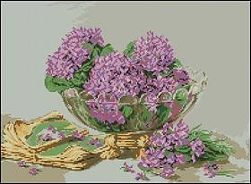 №105759 - сирень, ваза, букет, цветы - оригинал
