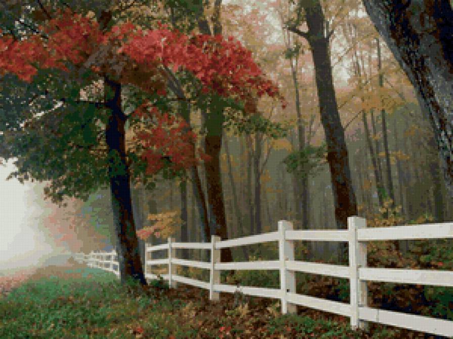 Осенний пейзаж - осень, пейзаж - предпросмотр
