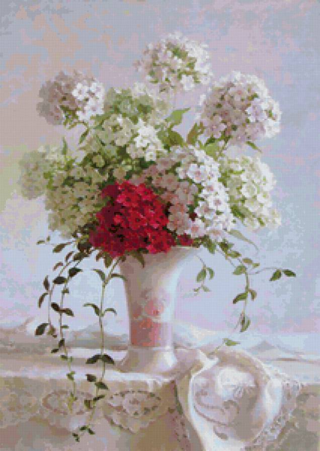 Серия "Букет" - цветы, флоксы, букет - предпросмотр