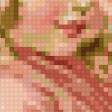 Предпросмотр схемы вышивки «Девочка в розовом» (№106871)