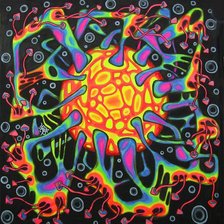 Схема вышивки «LSD-25 Психоделика. На подушку.»