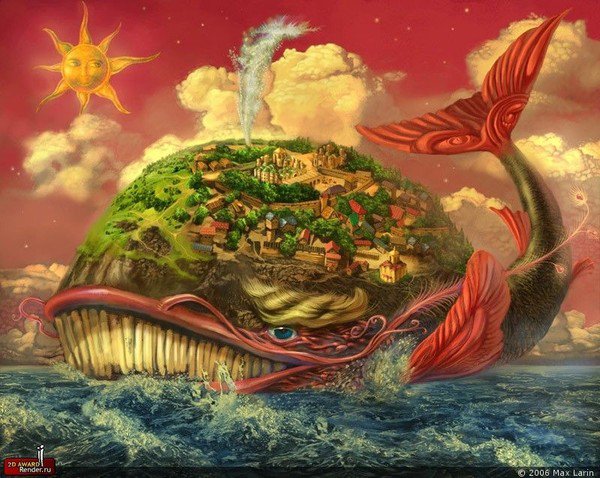 Остров-кит - сказки., мифы, выдумки, легенды - оригинал