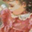Предпросмотр схемы вышивки «Маленькая девочка на качельках)» (№111406)