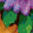Предпросмотр схемы вышивки «Мишка с цветами» (№112264)