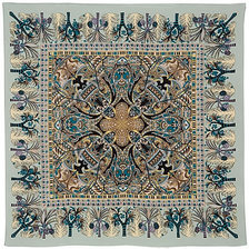 Оригинал схемы вышивки «подушка "сокровища Исиды"» (№112551)