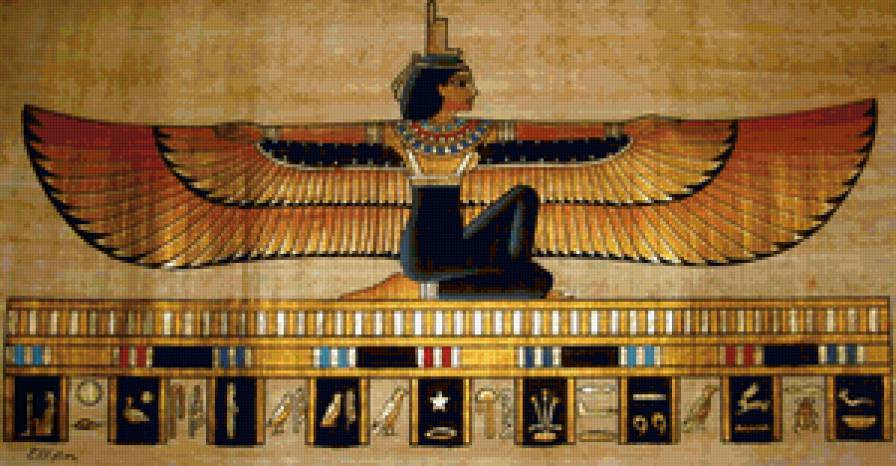 Египетские мотивы - мифология, богини - предпросмотр