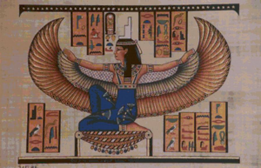Египетские мотивы - богини, мифология - предпросмотр