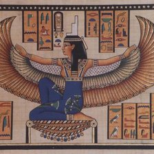 Оригинал схемы вышивки «Египетские мотивы» (№112697)
