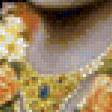 Предпросмотр схемы вышивки «Кришна в цветочках» (№114008)