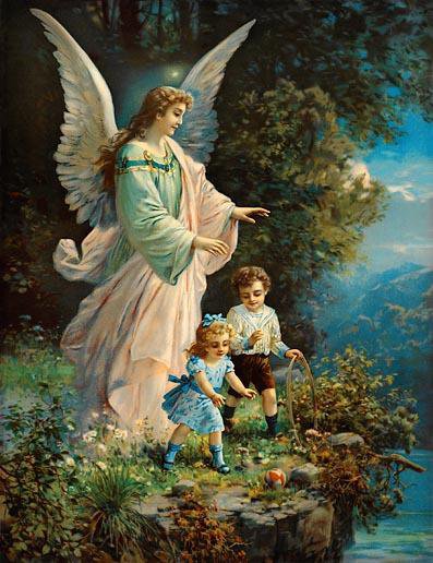 Ангел хранитель - ангел, вера, дети - оригинал