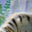 Предпросмотр схемы вышивки «белый тигр» (№119000)
