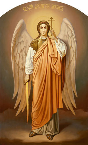 икона архангел михаил - икона, покровитель воинов - оригинал