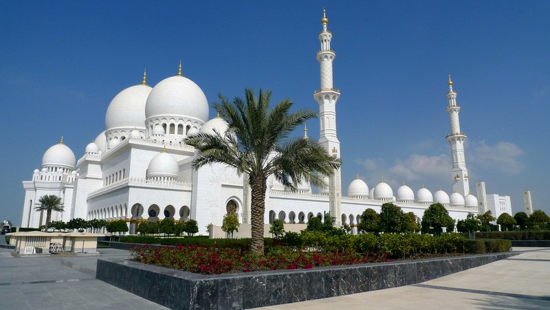 Арабская сказка - восток, мечеть, пейзаж - оригинал