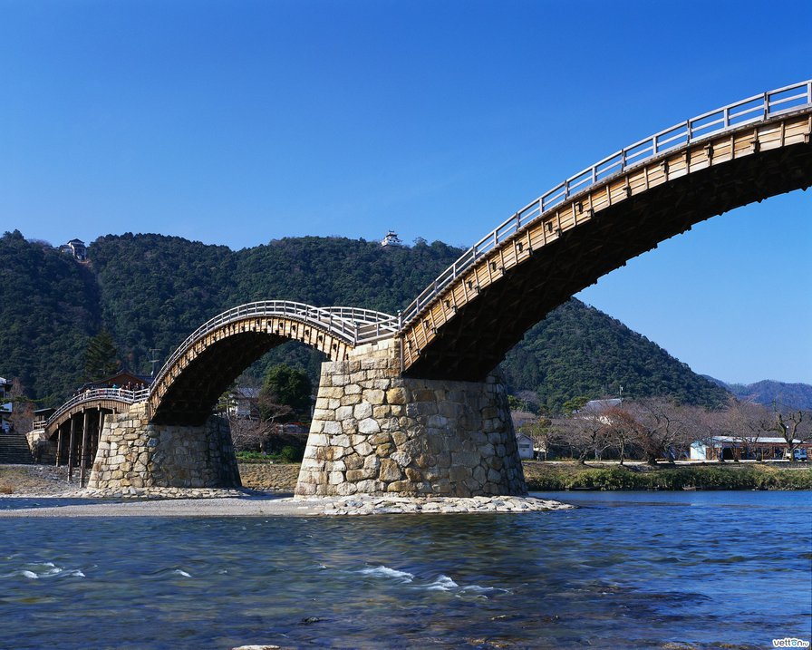 Мост - вода, река, мост - оригинал