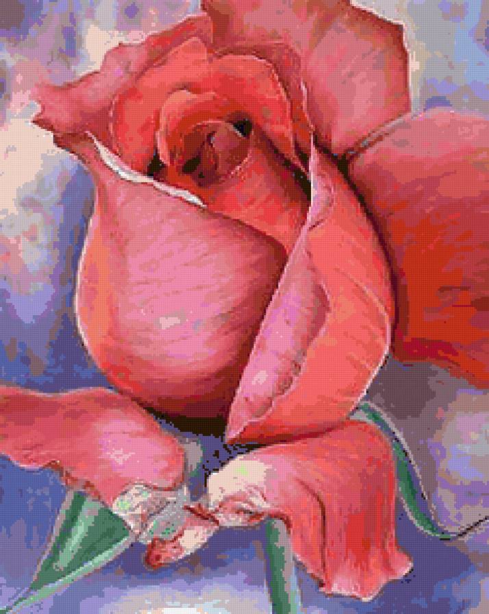 Серия "Букет" - цветы, розы - предпросмотр