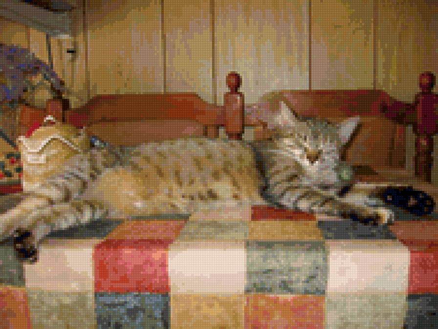 Сладкий сон - кошки - предпросмотр