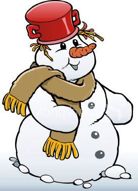 Снеговик - для детей, новый год, рождество, снеговик, снеговики - оригинал