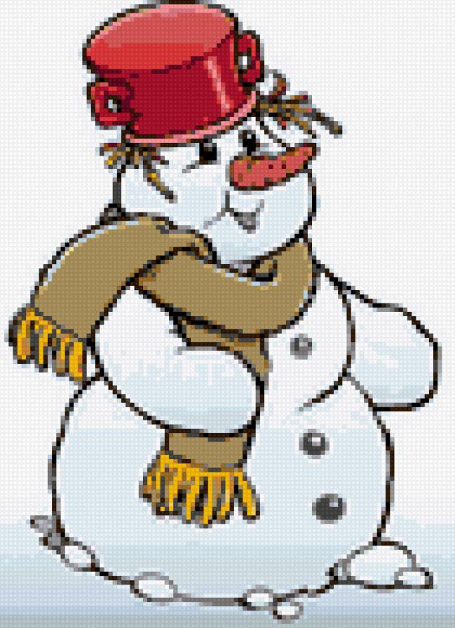 Снеговик - новый год, снеговик, рождество, снеговики, для детей - предпросмотр