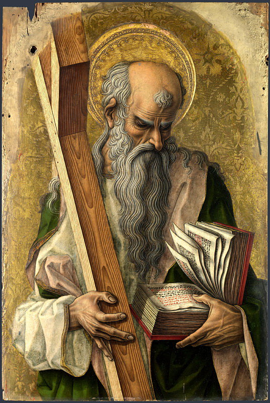 Saint Andrew - мужчина, религия, христианство, живопись, икона - оригинал