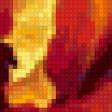 Предпросмотр схемы вышивки «Пламенный Ирис» (№122673)