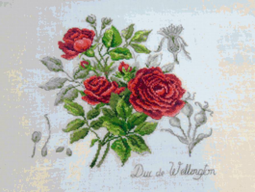 №122943 - розы, цветы, ваза, букет - предпросмотр