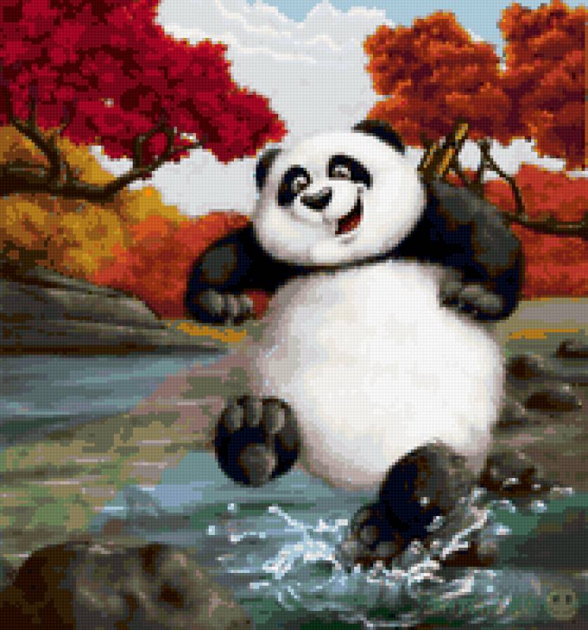 панда - детская, сказки - предпросмотр