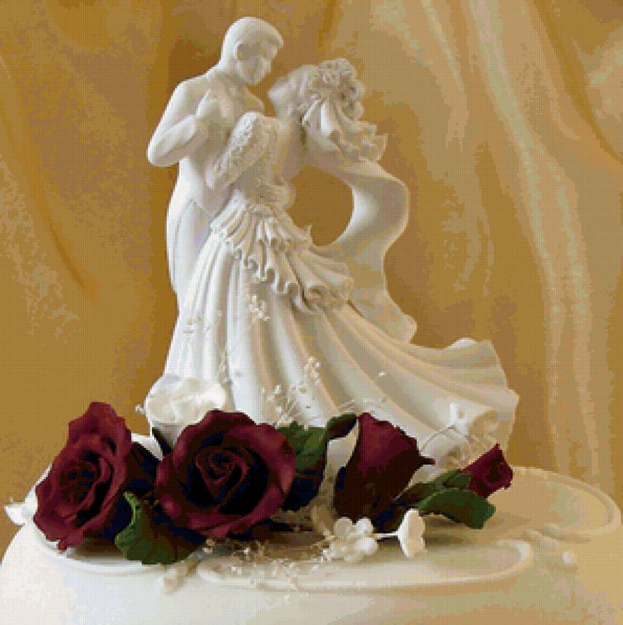 Свадебная статуэтка - романтика, натюрморт, свадьба - предпросмотр