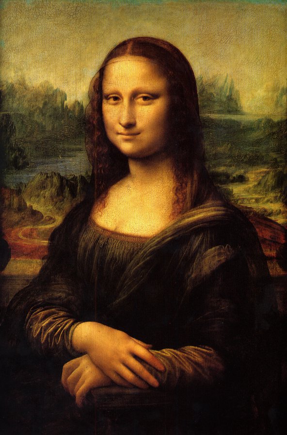 Портрет Монны Лизы, прозванный Джоконда - живопись, девушка, портрет, картина - оригинал