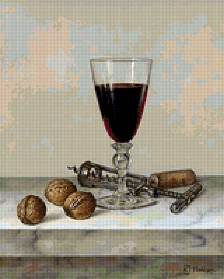 вино и орехи - предпросмотр