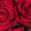 Предпросмотр схемы вышивки «сердце из роз» (№126504)
