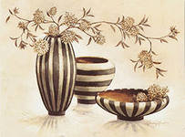 пано - цветы, ваза, для кухни - оригинал