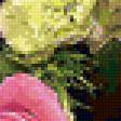 Предпросмотр схемы вышивки «корзинка с цветами "Поздравляю"» (№128853)