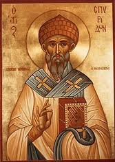 Св. Спиридон - икона, святые - оригинал