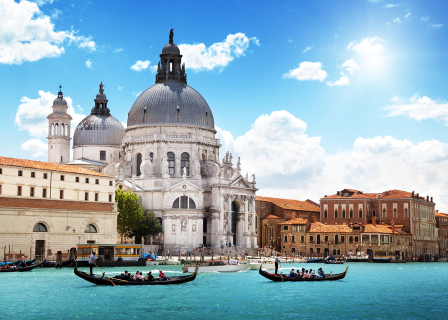 Серия "Венеция" - вода, город, здания, венеция - оригинал