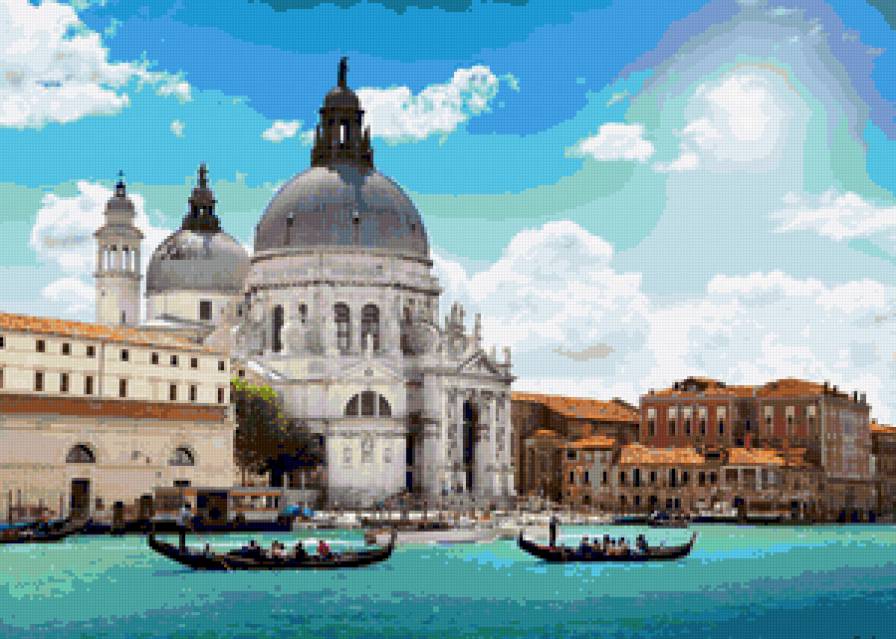 Серия "Венеция" - здания, венеция, вода, город - предпросмотр
