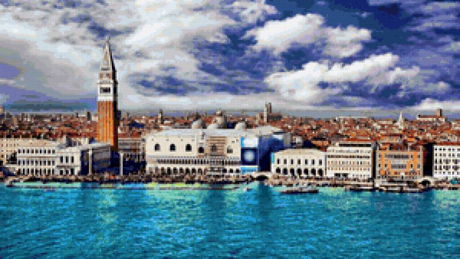 Серия "Венеция" - венеция, вода, здания, город - предпросмотр